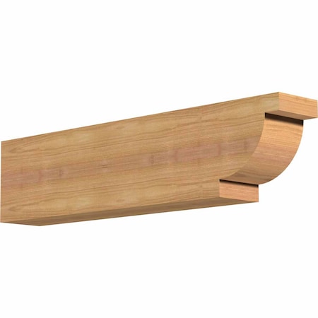 Ekena Millwork Alpine Smooth Rafter Tail, Western Red Cedar, 3 1/2"W x 6"H x 24"L RFT04X06X24ALP00SWR